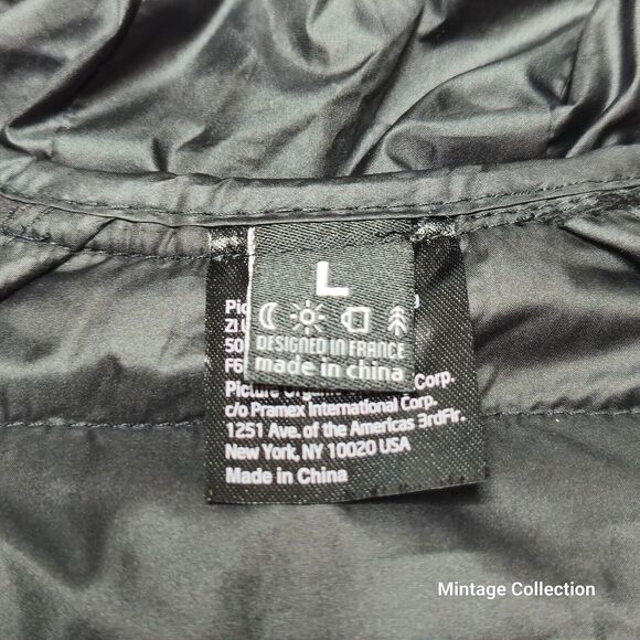 PICTURE ORGANIC CLOTHING MEN'S INFUSE MIDLAYER SNOW SKI INSULATED JACKET SIZE L - Picture 7 of 15